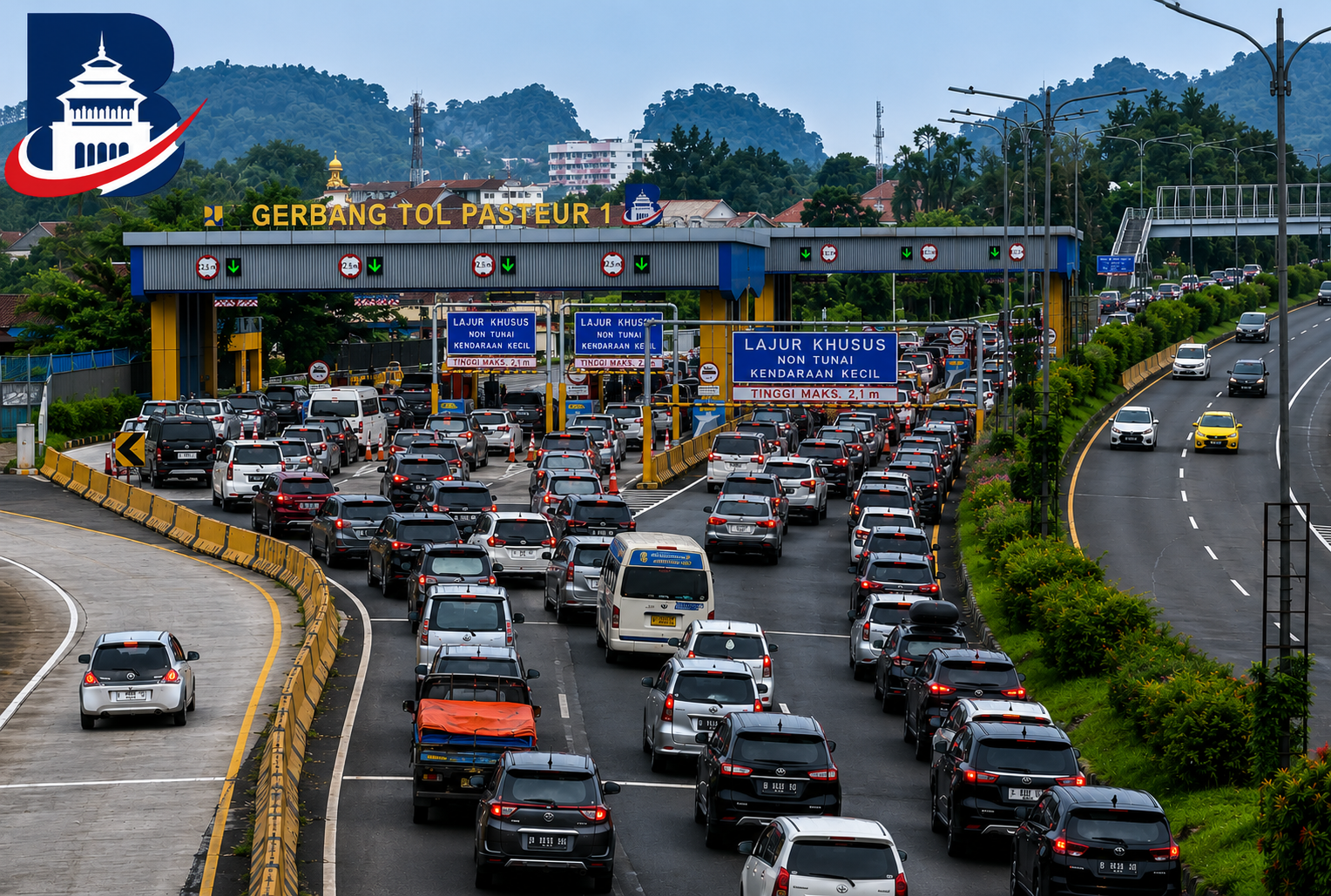 Libur Panjang, 90 Ribu Kendaraan Masuk ke Kota Bandung