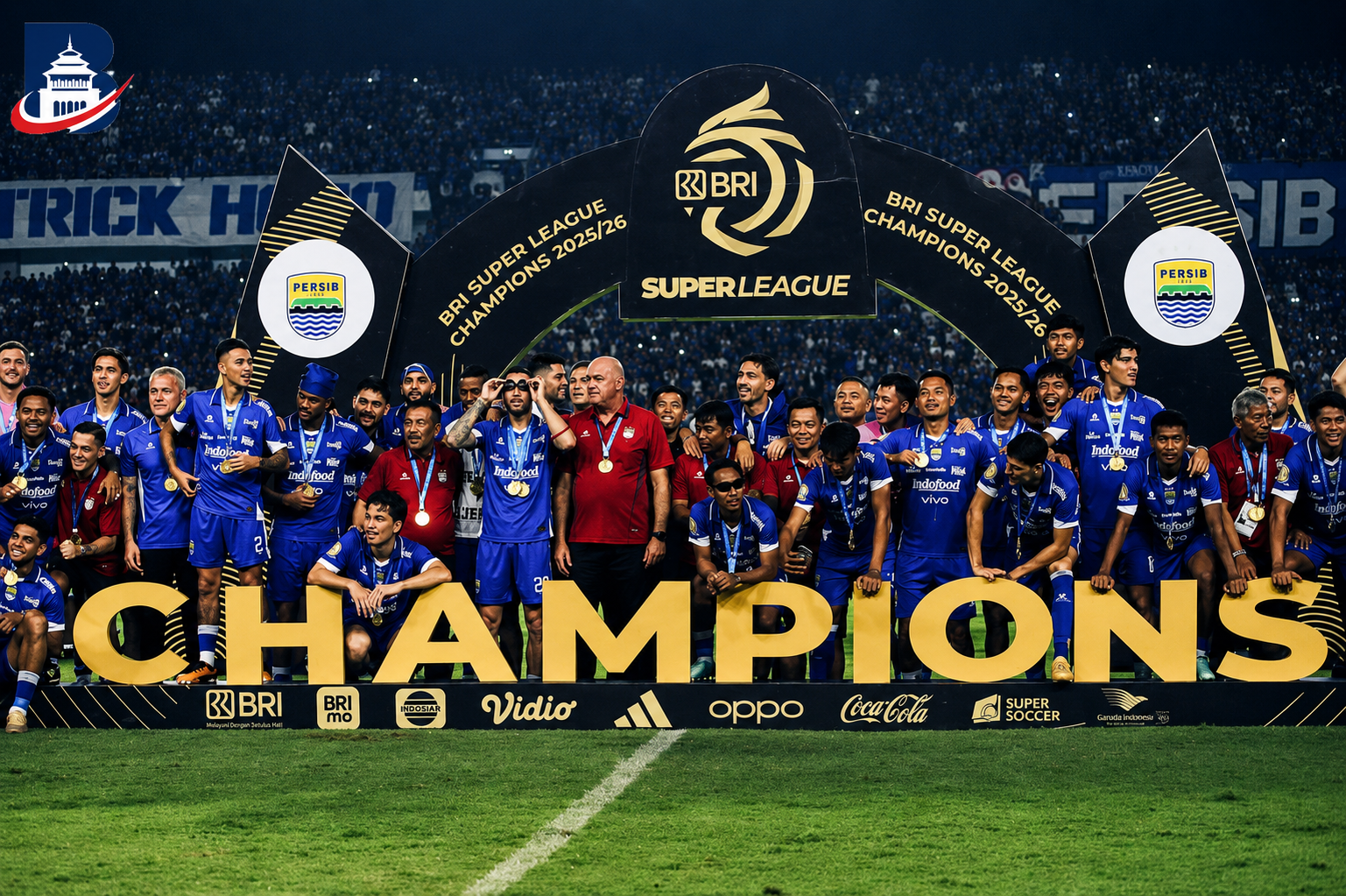 PERSIB HATTRICK JUARA! Bandung Kembali Berpesta Biru