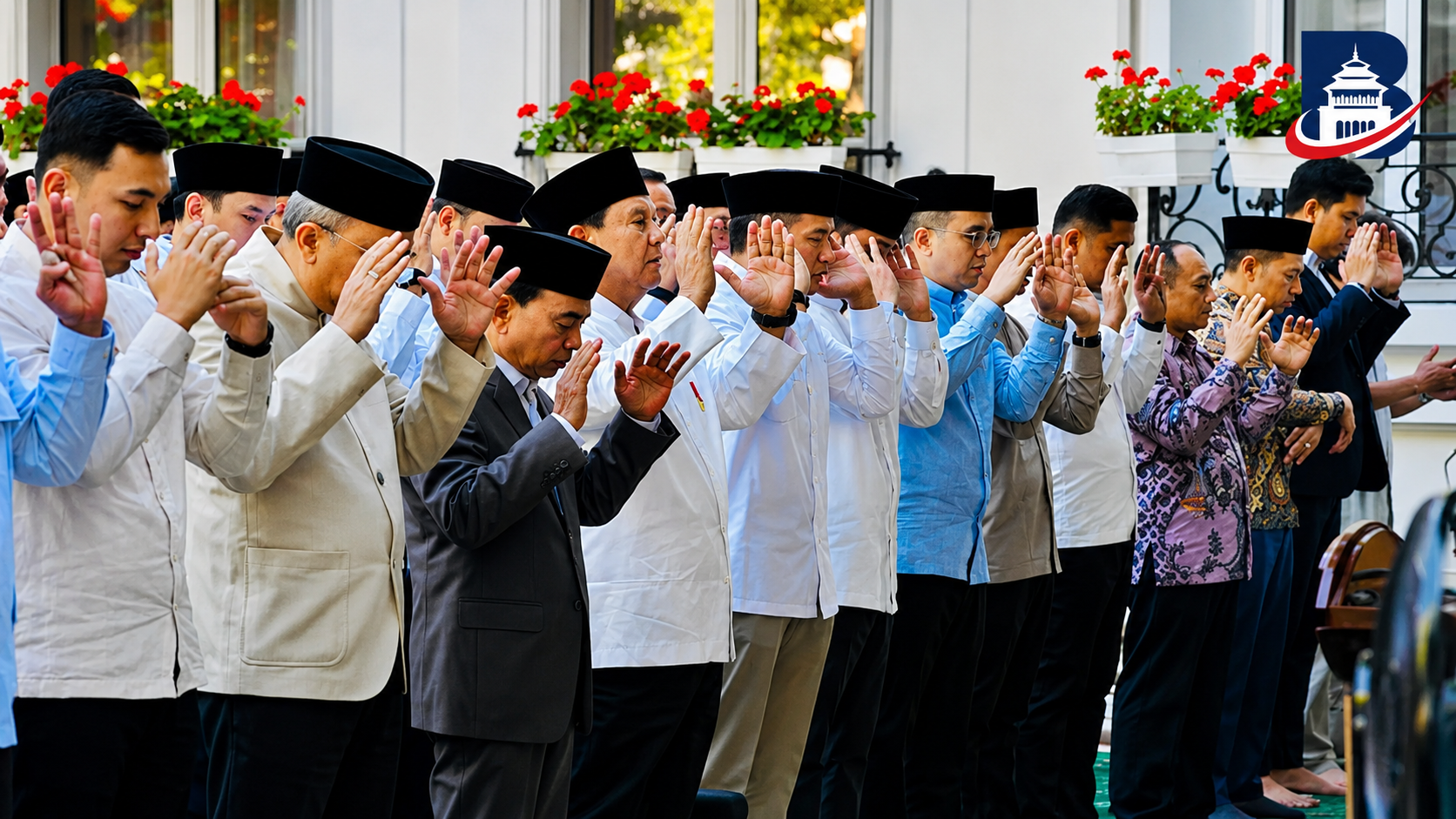 Presiden Prabowo Subianto Laksanakan Salat Iduladha di Paris Prancis