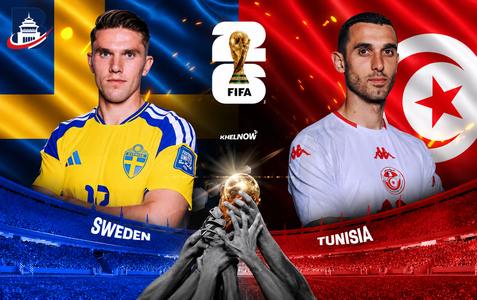 Prediksi pertandingan sepak bola Swedia vs Tunisia: Mayoritas memilih tim Nordik.