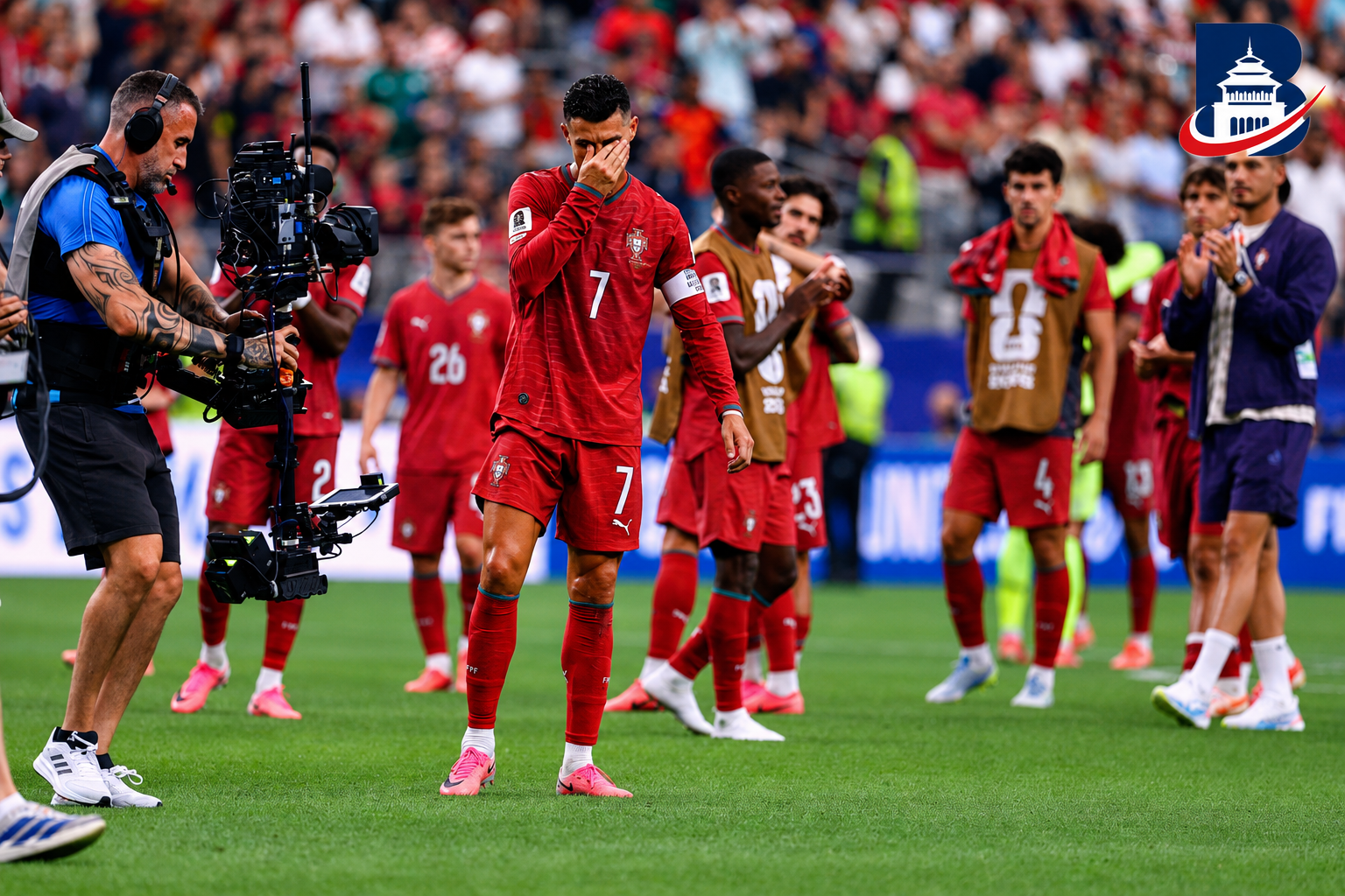 Tangis Cristiano Ronaldo Warnai Tersingkirnya Portugal, Gol Telat Merino Antar Spanyol ke Perempat Final