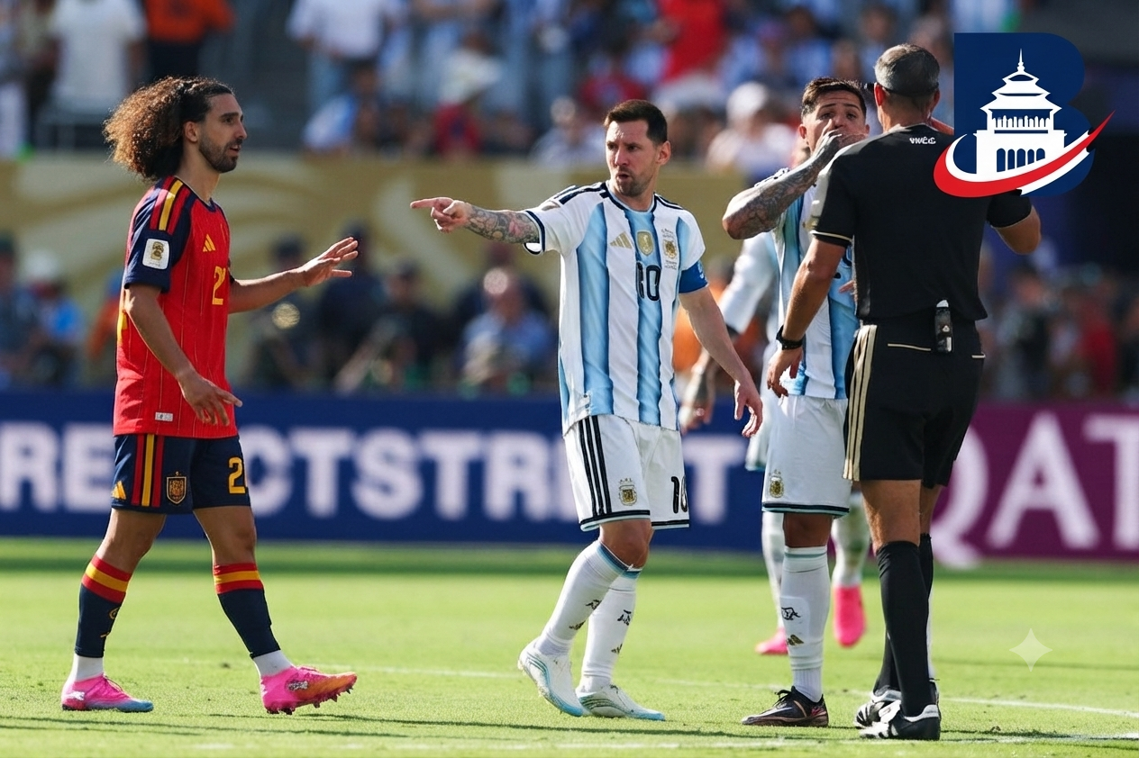Mantan Wasit FIFA Ungkap Alasan Mengapa Cucurella Tak Diusir Imbas Aksi Tutup Mulut