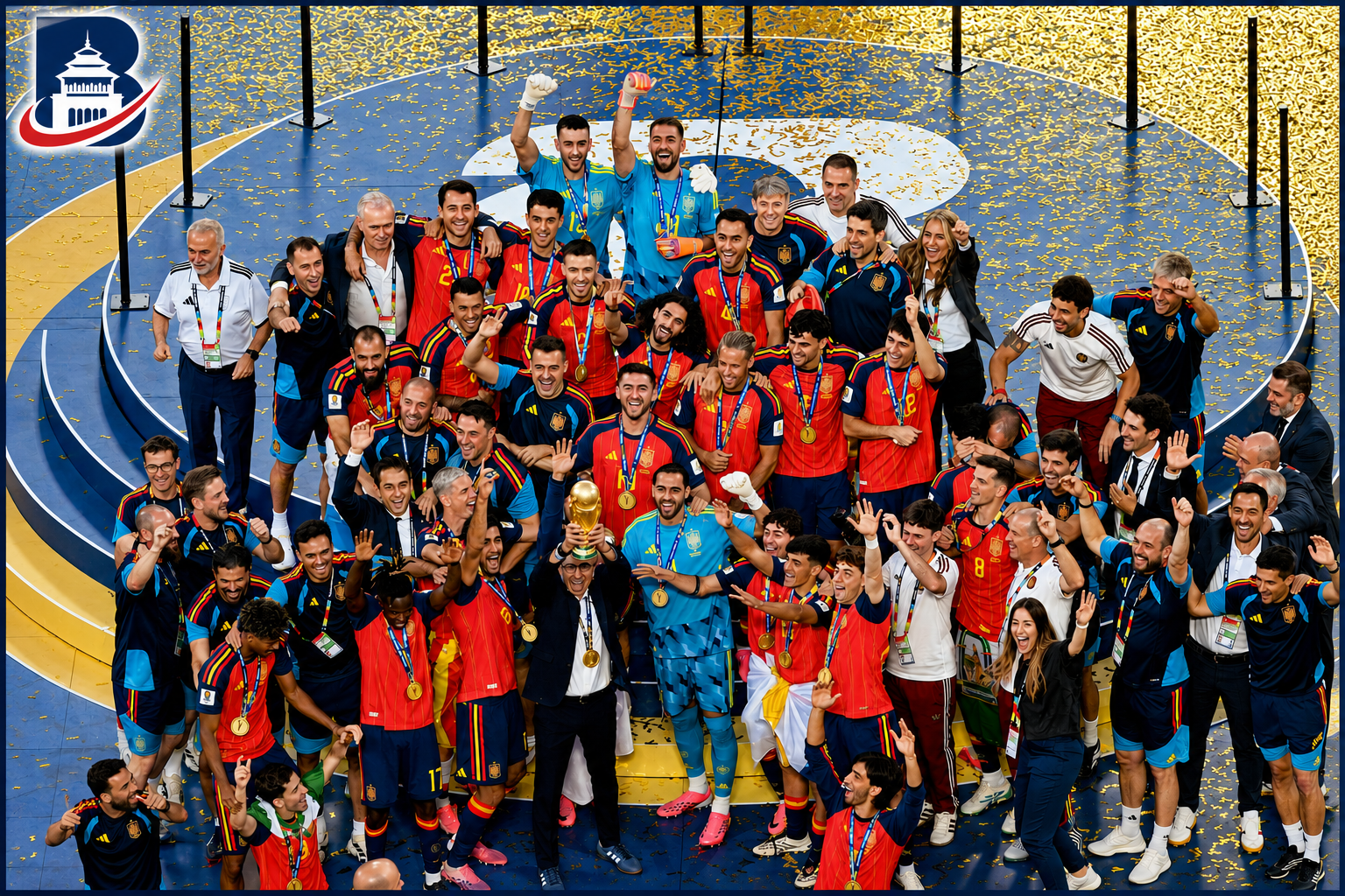 Daftar lengkap juara Piala Dunia dari tahun ke tahun, Spanyol dua kali