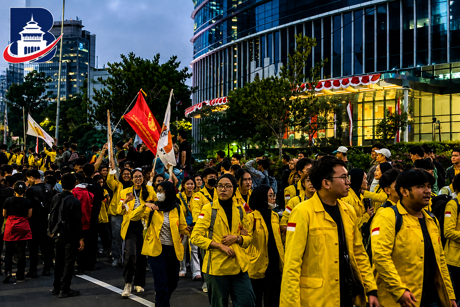 BEM UI Tuding Kemenhub Intimidasi Aksi Demo Yang Sedang Berlangsung, Armada Angkutan Umum Mendadak Batal Angkut Massa